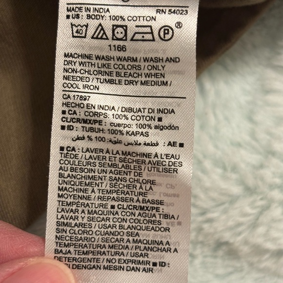 Old Navy Brown Button-Front Tank Top - Picture 6 of 8